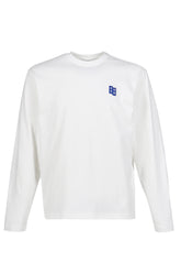 SIGNATURE ZIGZAG L/S TEE / WHT 