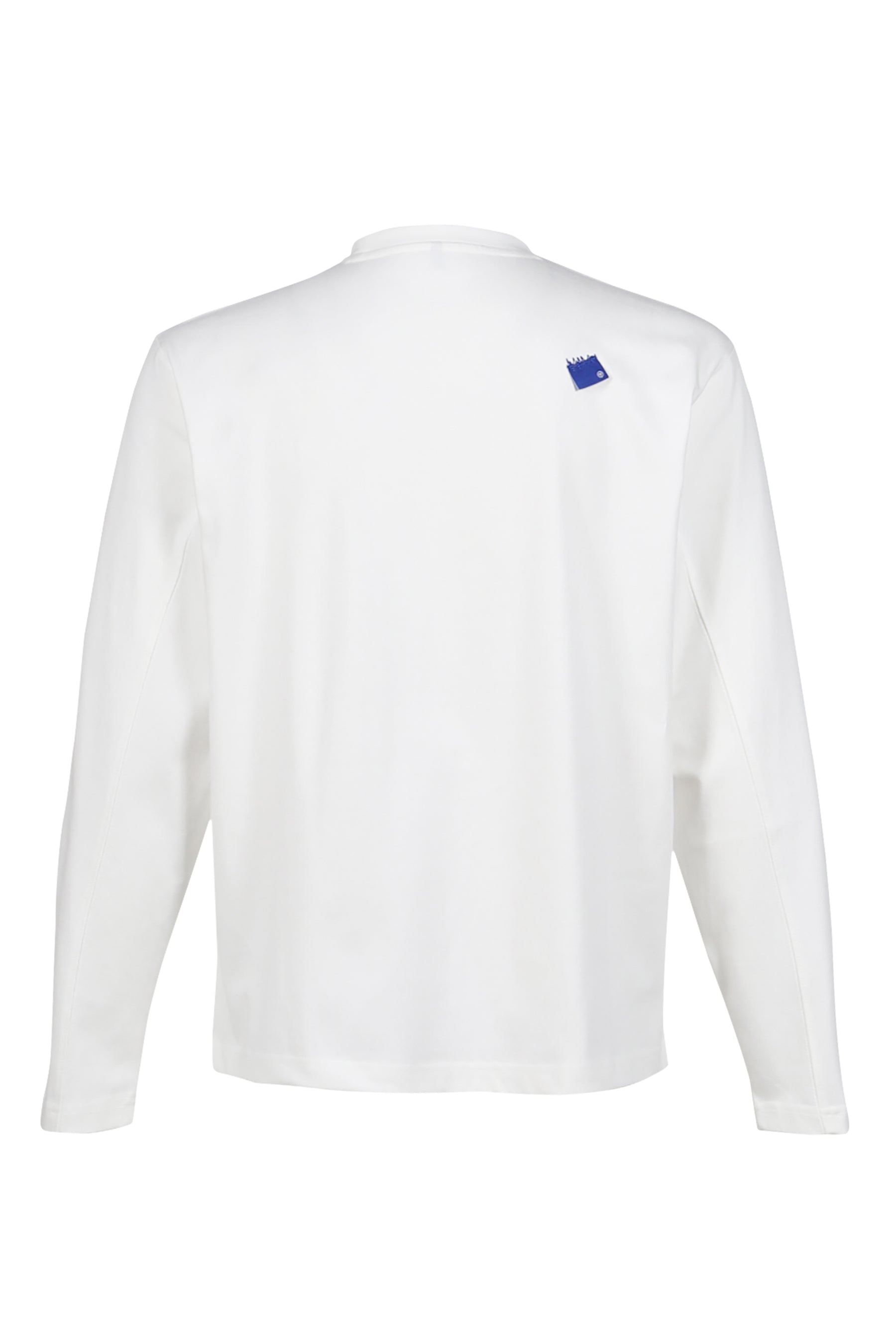 SIGNATURE ZIGZAG L/S TEE / WHT 