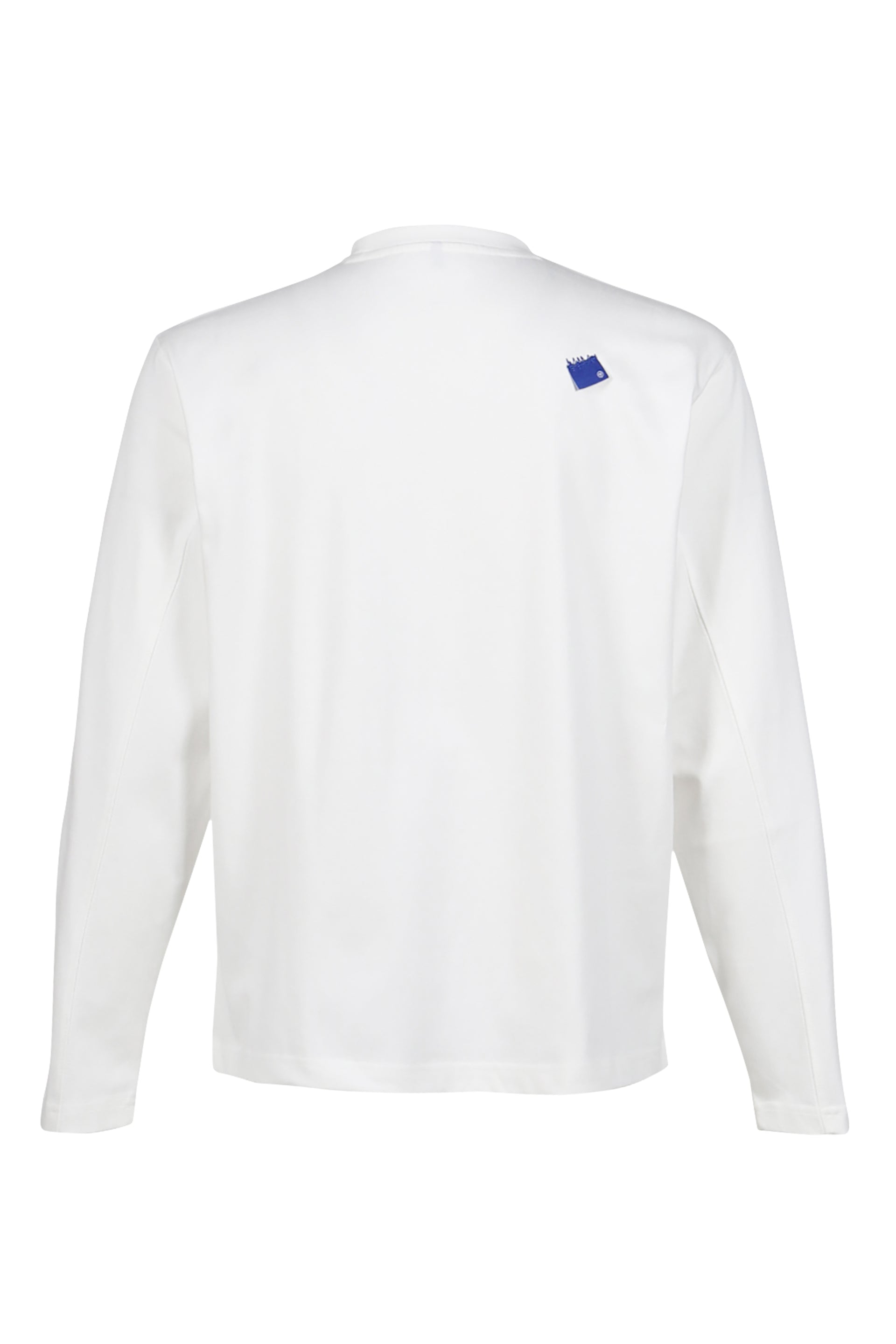 SIGNATURE ZIGZAG L/S TEE / WHT 