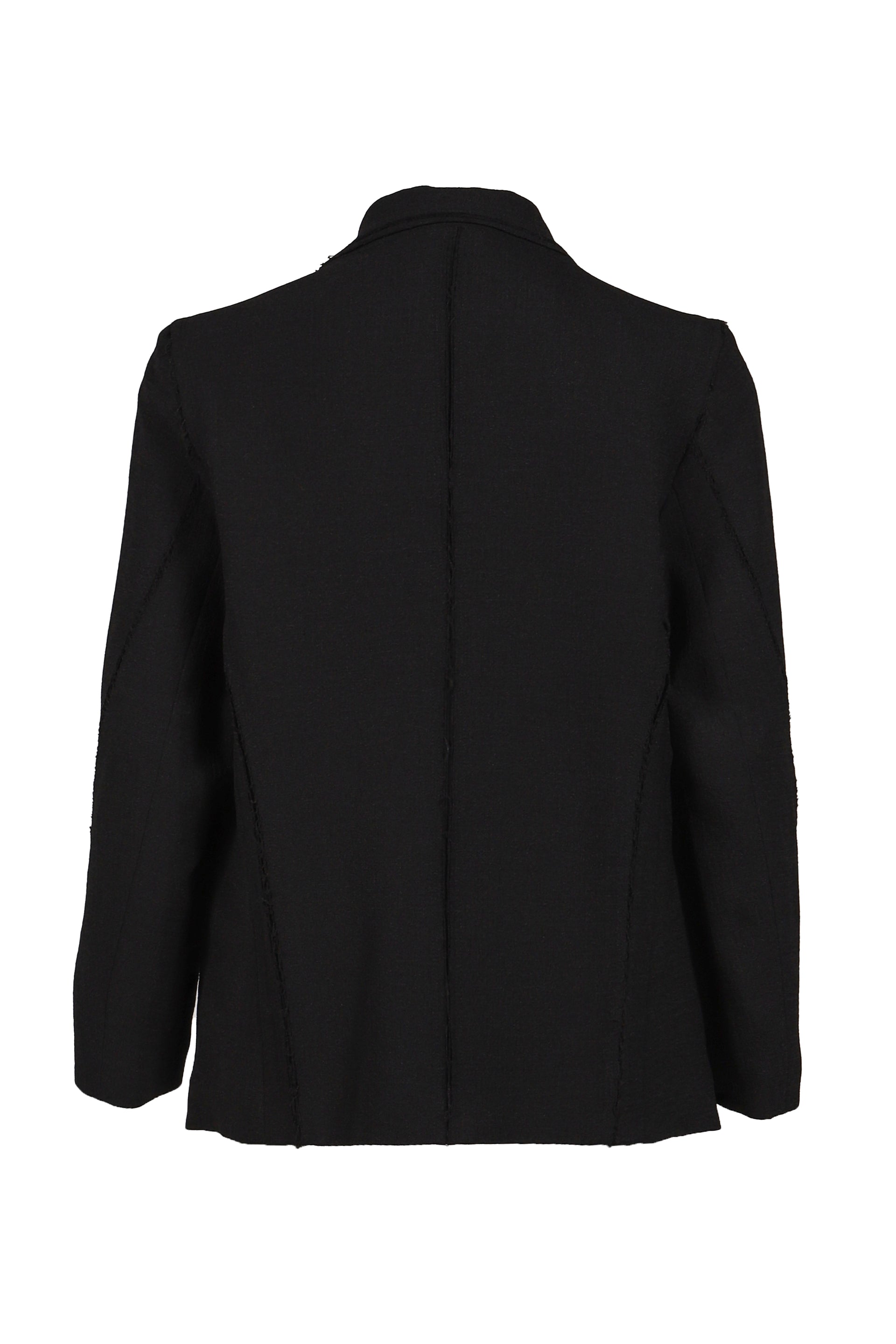 SPLIT CUT JACKET / BLK