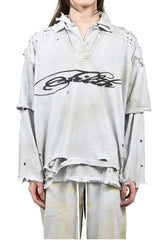 FRAT LONG SLEEVE / DIRT DIRTY WHT