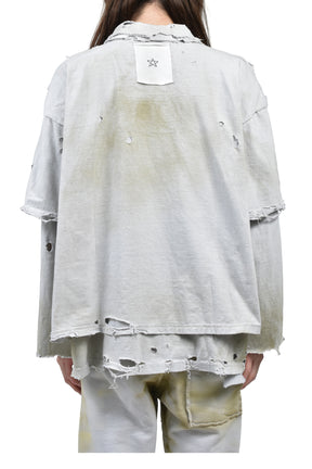 FRAT LONG SLEEVE / DIRT DIRTY WHT