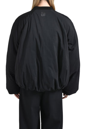 PADDED BOMBER JACKET / BLK