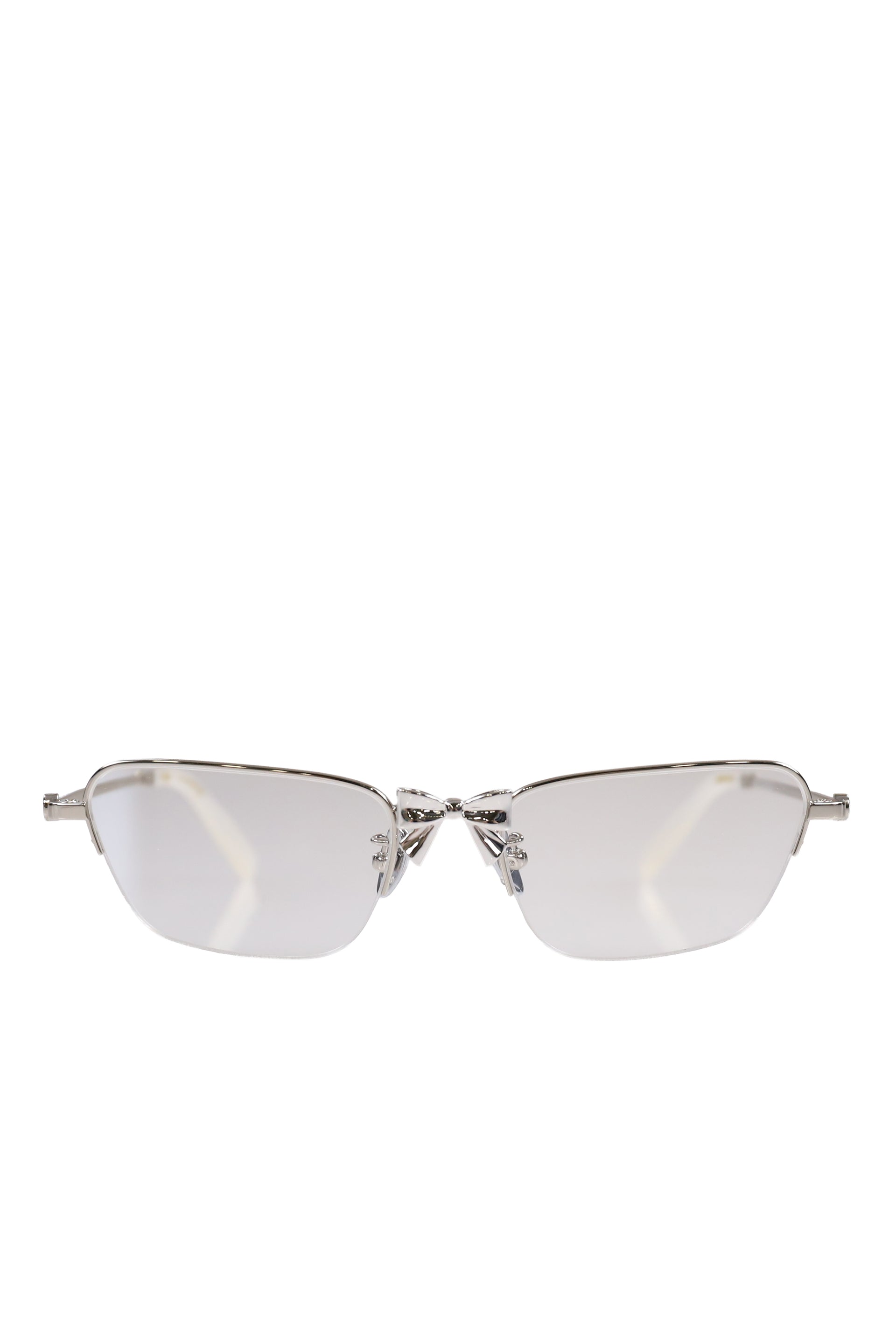 METAL BOWKNOT GLASSES / SIL