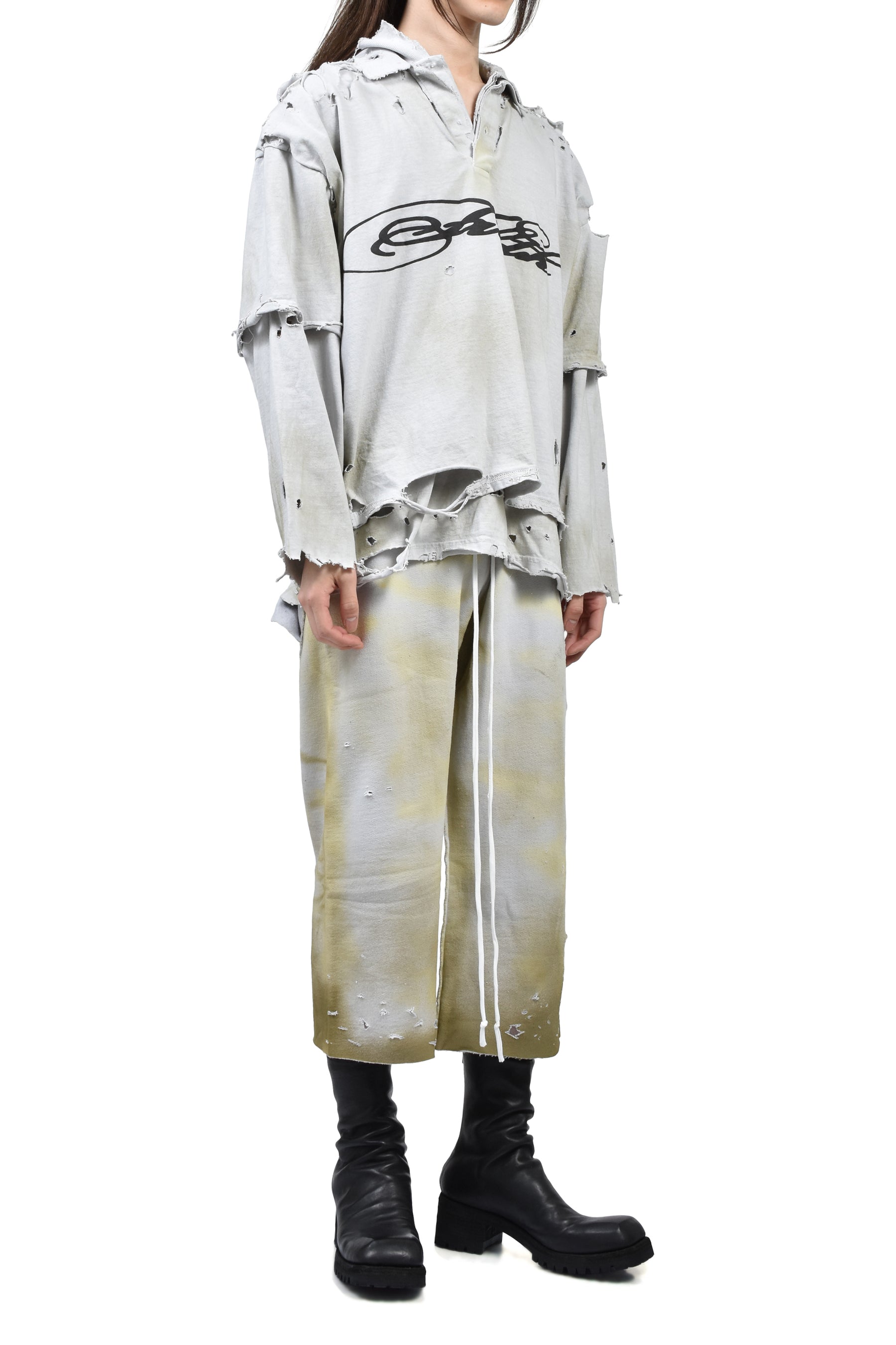 FRAT LONG SLEEVE / DIRT DIRTY WHT