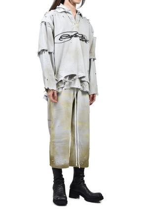 FRAT LONG SLEEVE / DIRT DIRTY WHT