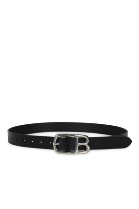 "DB" BUCKLE BELT / BLK