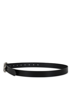 "DB" BUCKLE BELT / BLK