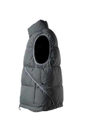 TECH ALPINE DOWN VEST / LT.GRAY