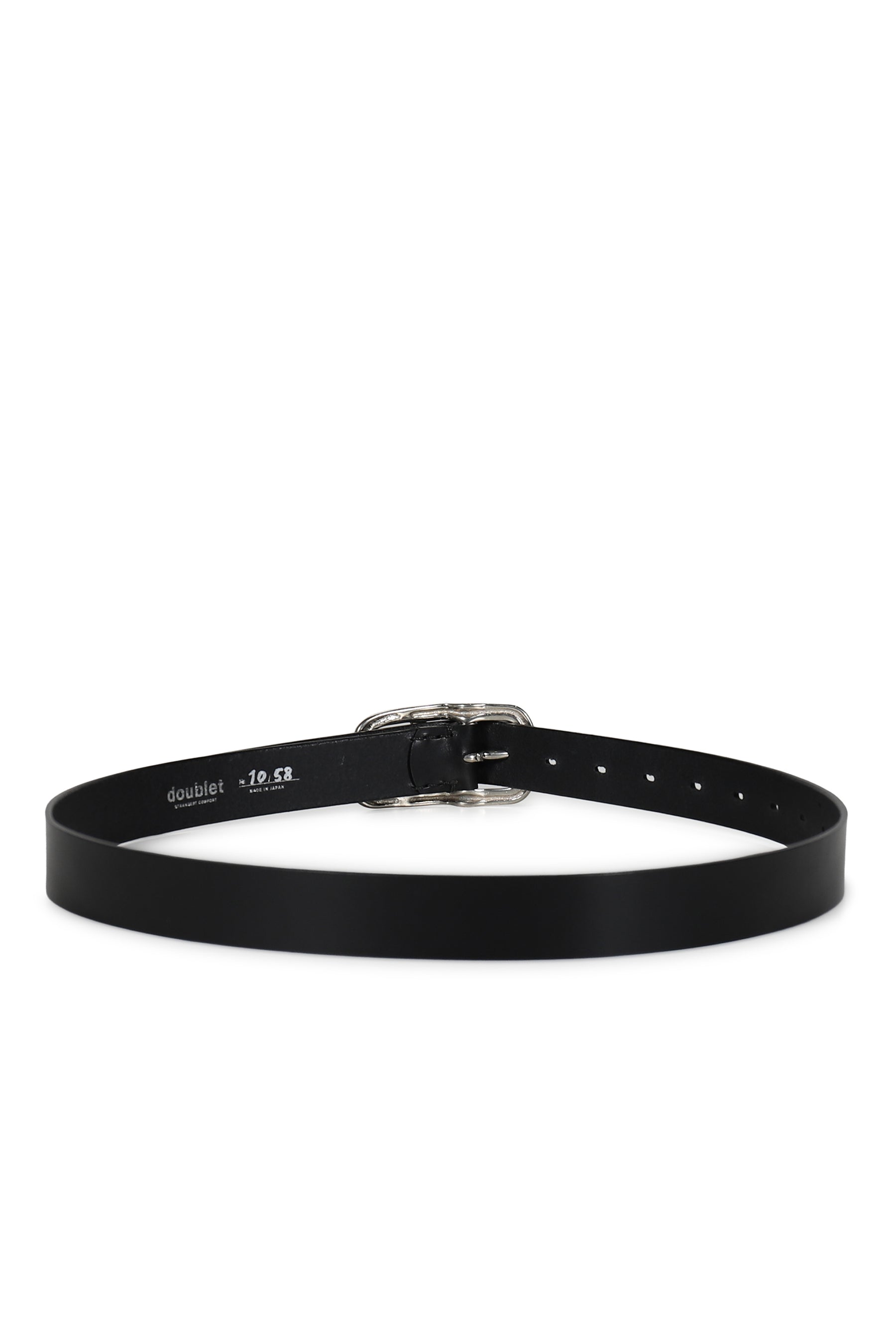"DB" BUCKLE BELT / BLK