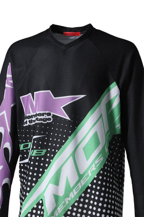 LS MOTRCROSS SHIRT 2 / GRN RACING PRINT