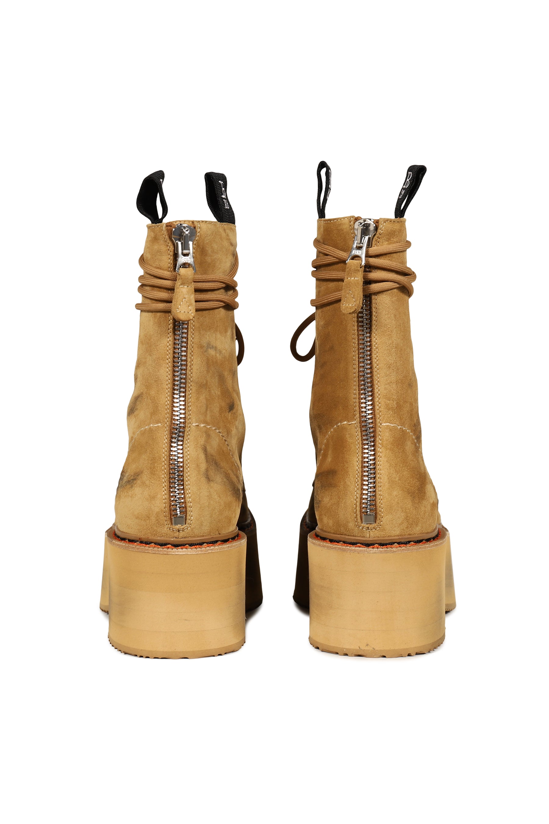 DOUBLE STACK BOOTS / KHA