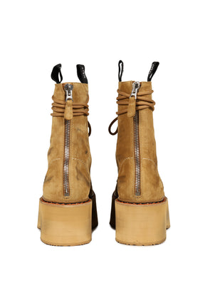 DOUBLE STACK BOOTS / KHA