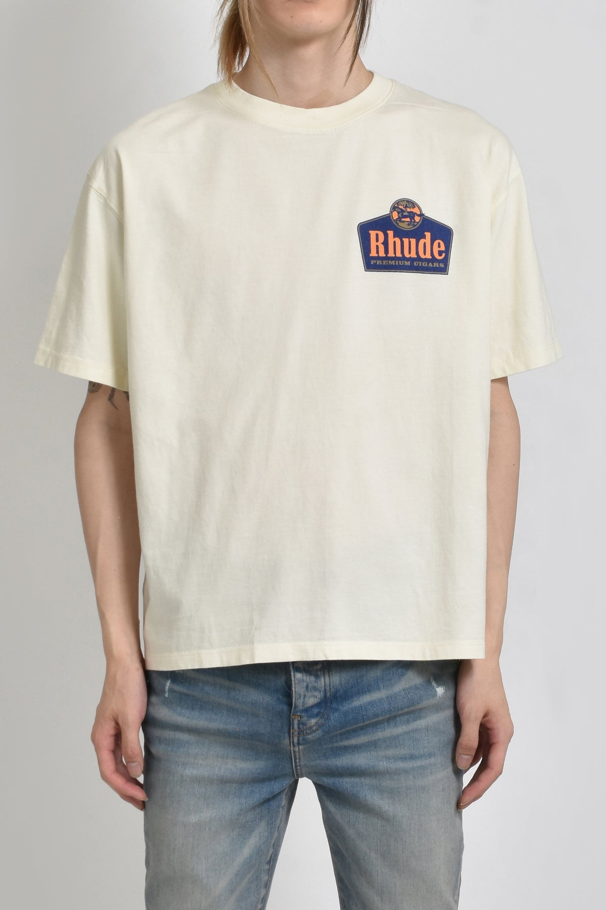 RHUDE GRAND CRU TEE / VTG WHT