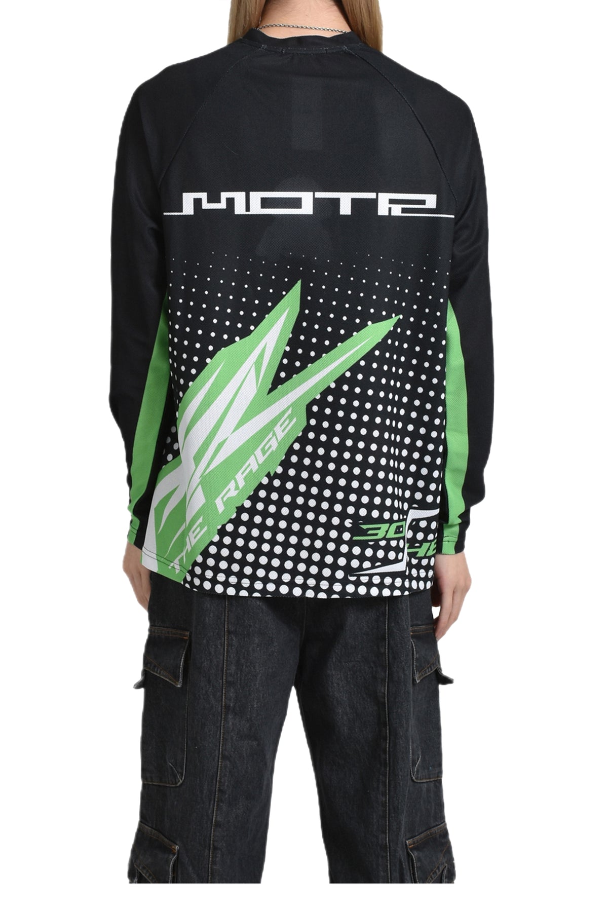 LS MOTRCROSS SHIRT 2 / GRN RACING PRINT