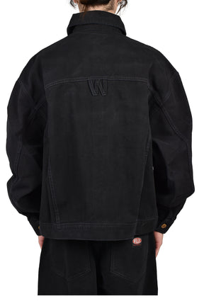 CHACHI DENIM TRUCKER / BLK