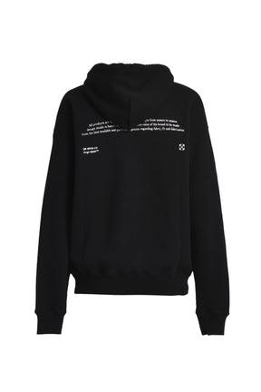 SCRIPT MARY SKATE HOODIE / BLK MULTICOLO