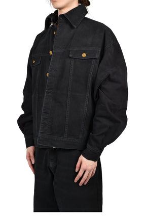 CHACHI DENIM TRUCKER / BLK