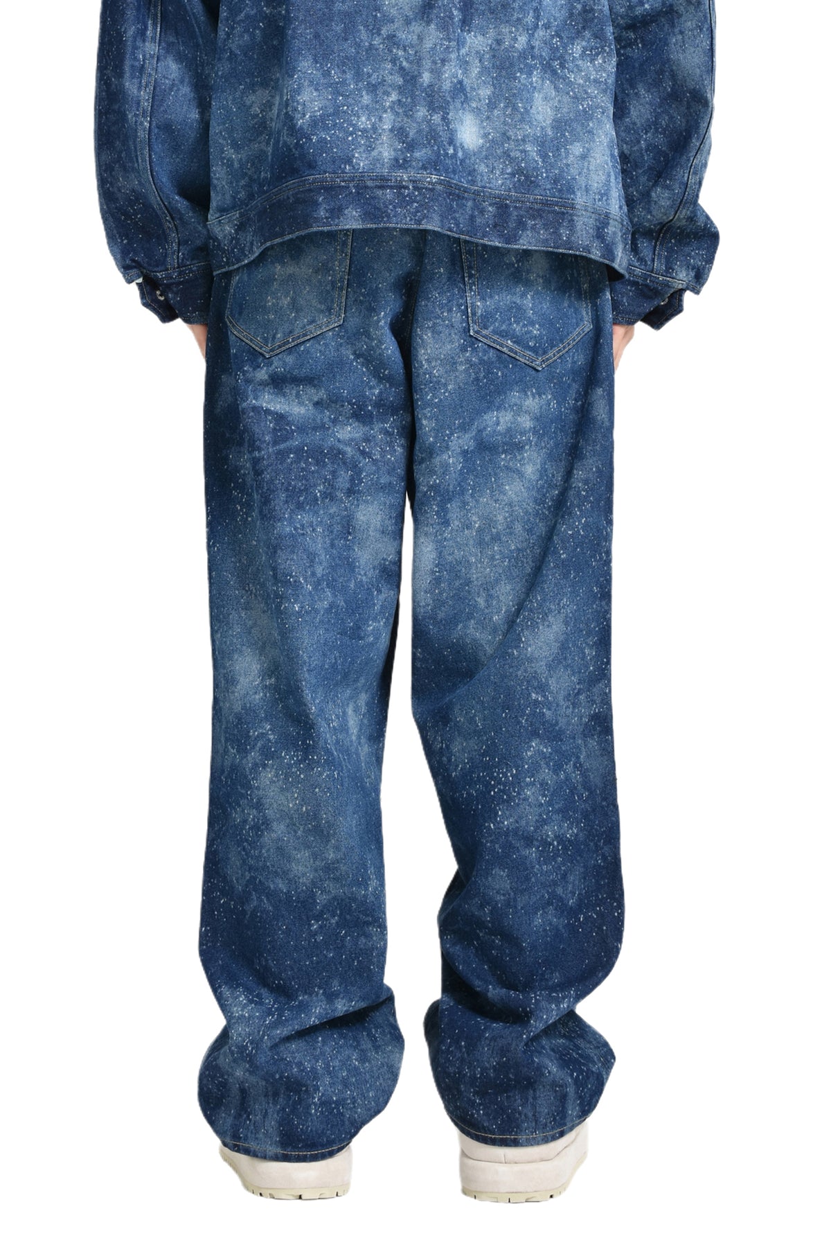 GALAXY DENIM BIG HEART PANTS / IND