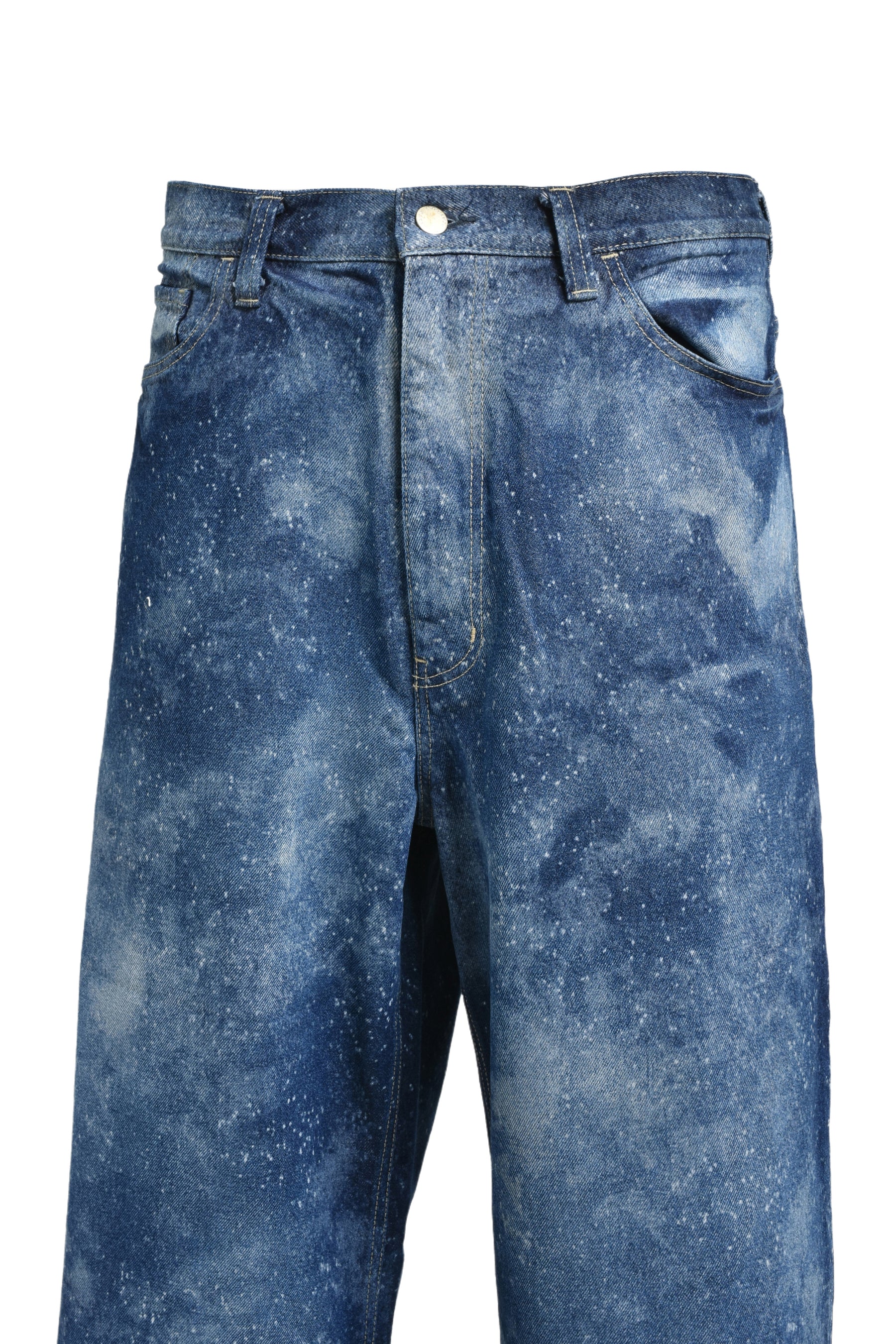 GALAXY DENIM BIG HEART PANTS / IND