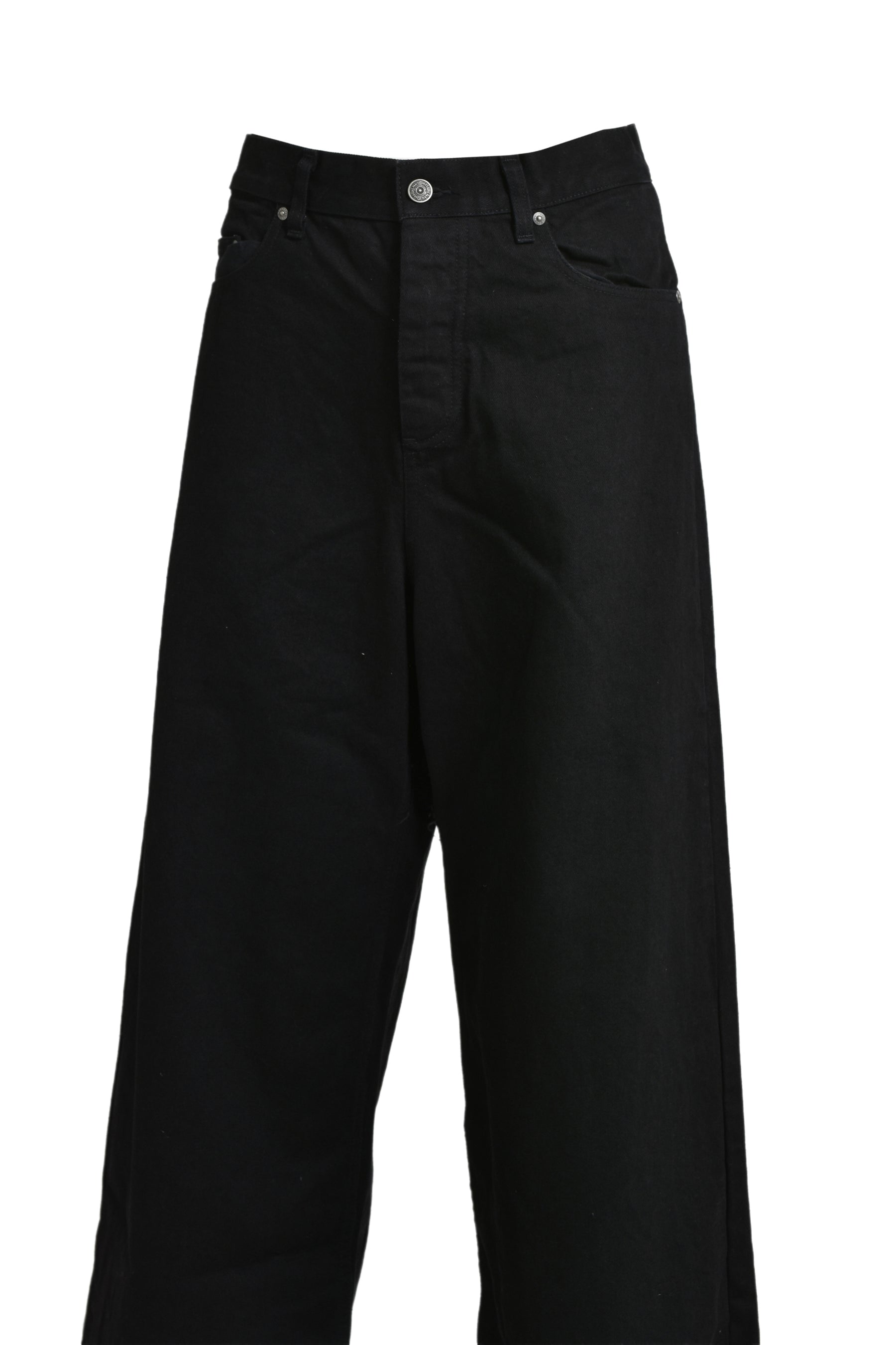 BIG BAGGY BLACK DENIM / BLK