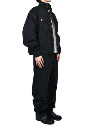 CHACHI DENIM TRUCKER / BLK