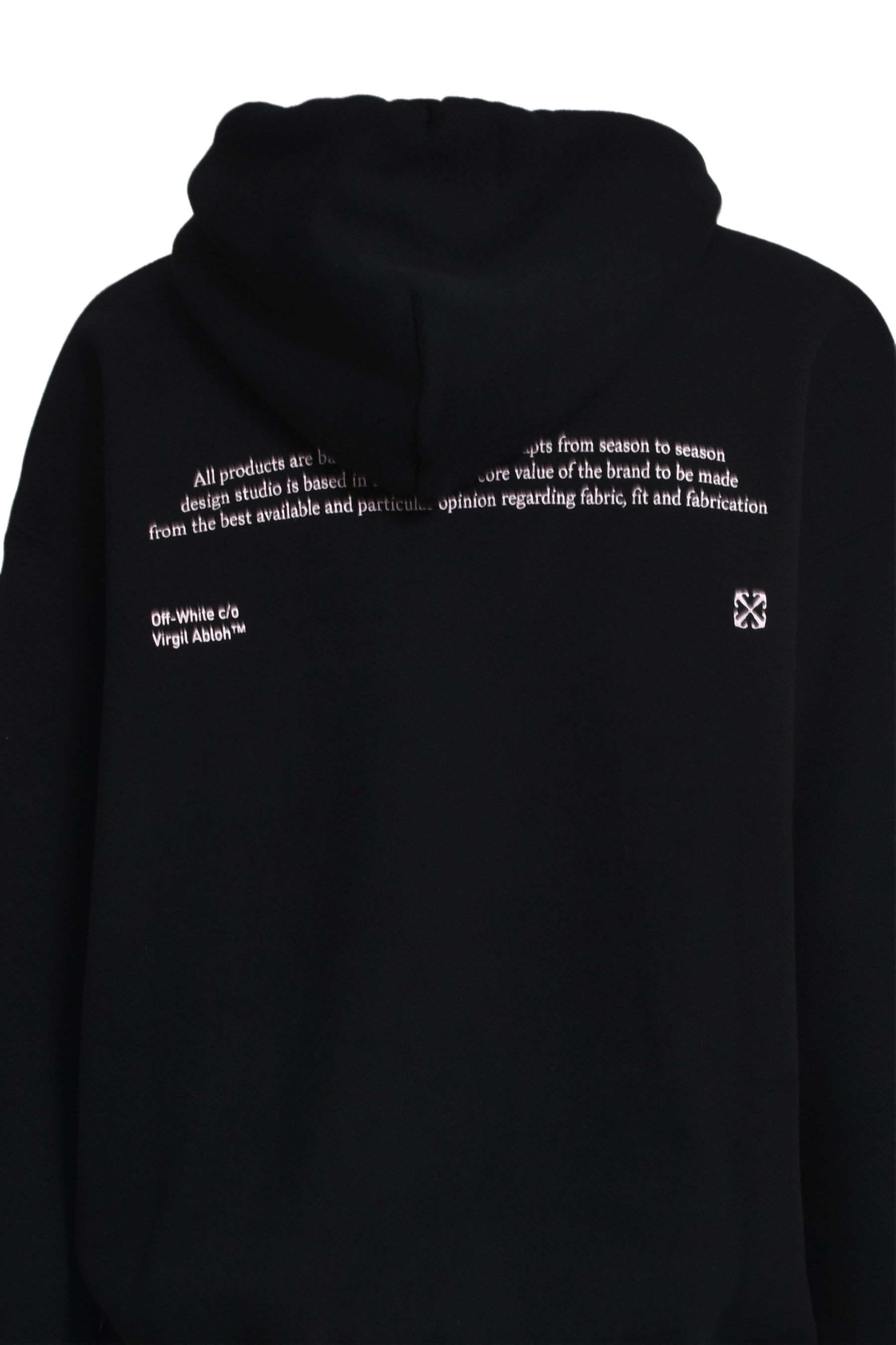 SCRIPT MARY SKATE HOODIE / BLK MULTICOLO