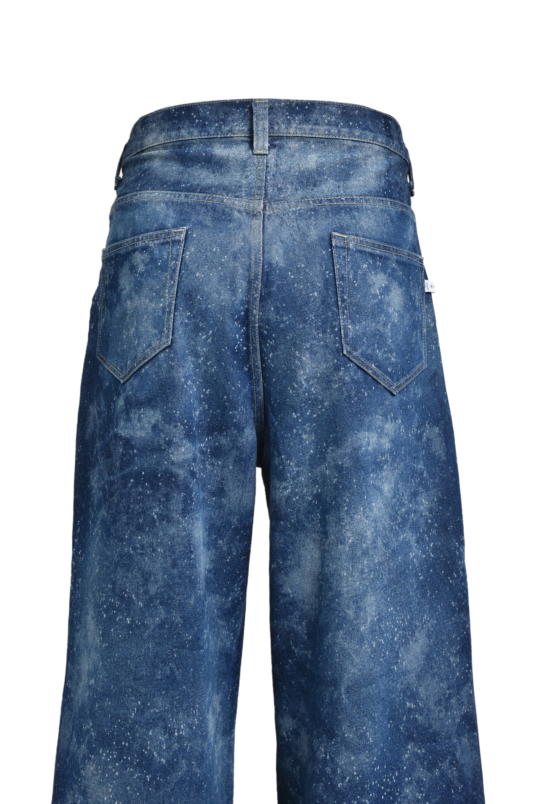 GALAXY DENIM BIG HEART PANTS / IND