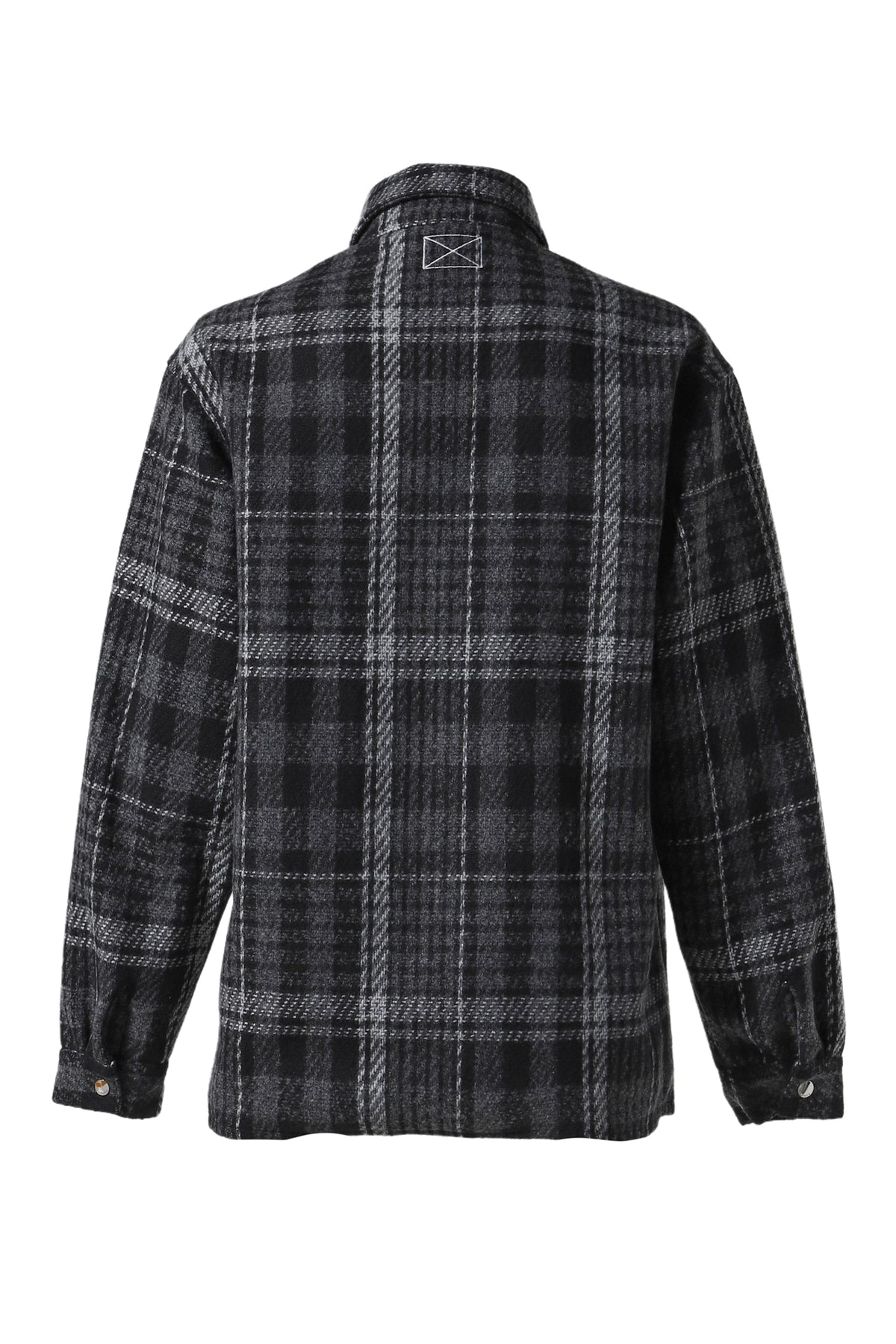 HUNTING CHECK JACKET / BLK