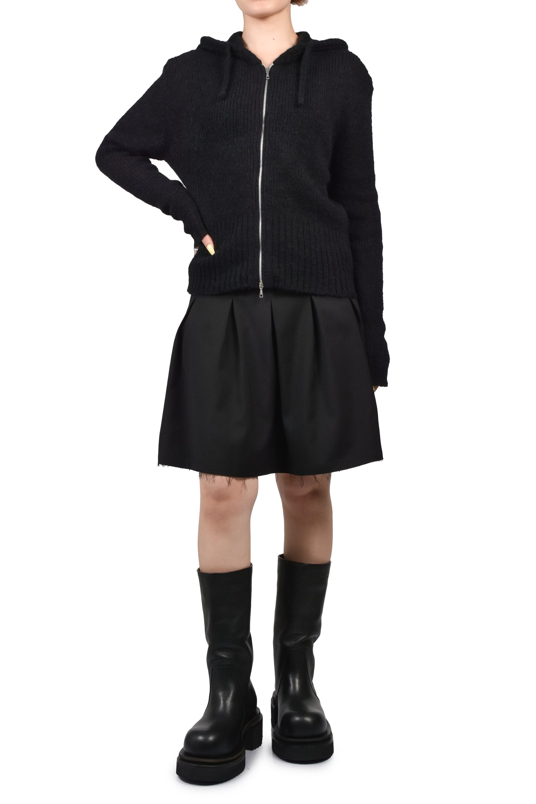 COMPACT HOOD / BLK