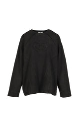 CREWNECK L/S TEE / BLACK