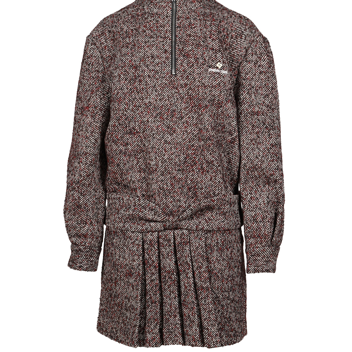 SHUSHU/TONG シュシュ トング FW26 MANDARIN COLLAR PULLOVER DRESS