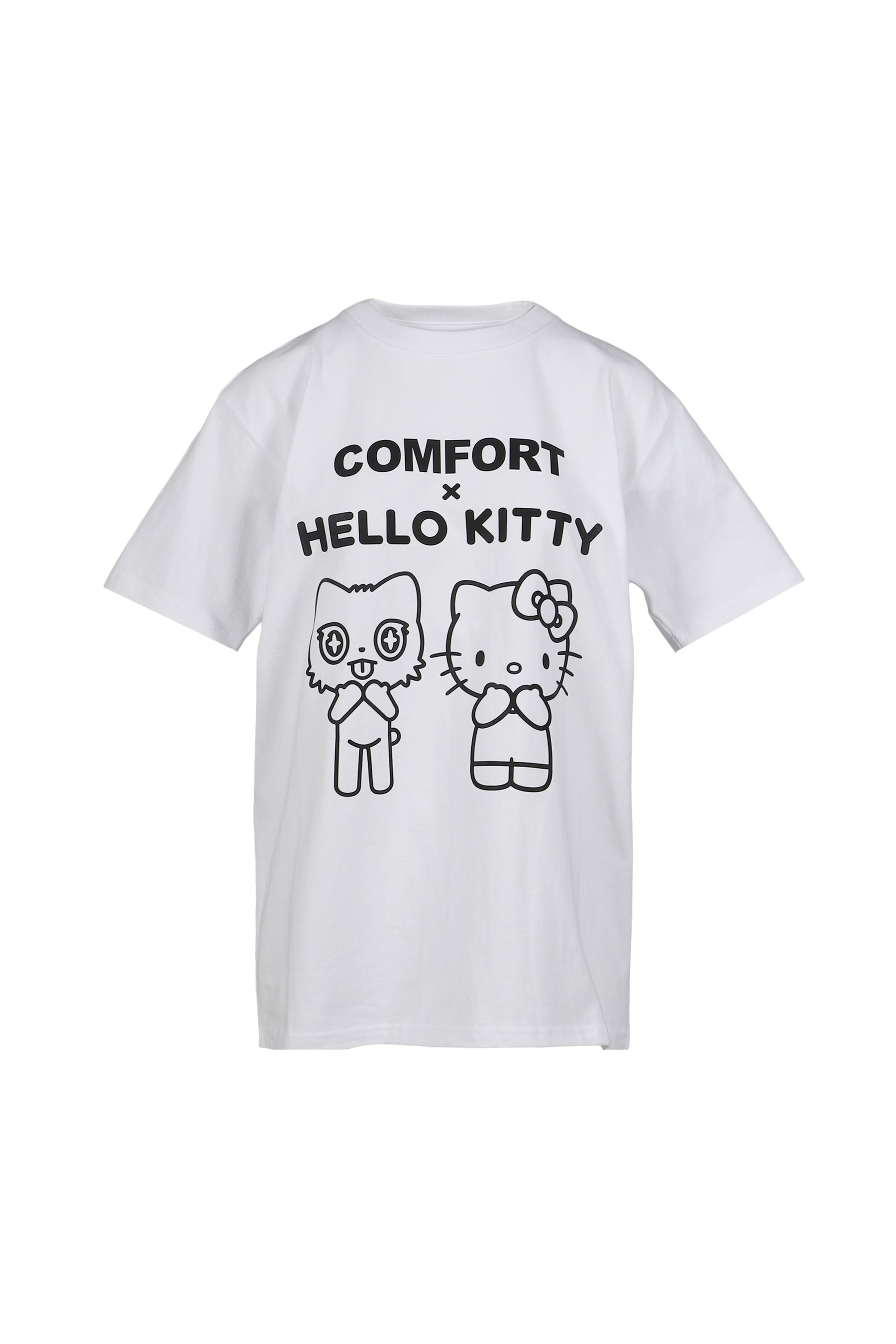 COMFORT × SANRIO CHARACTERS KT T-SHIRT / WHT