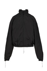 CUT-UP TRACKSUIT JACKET / BLK