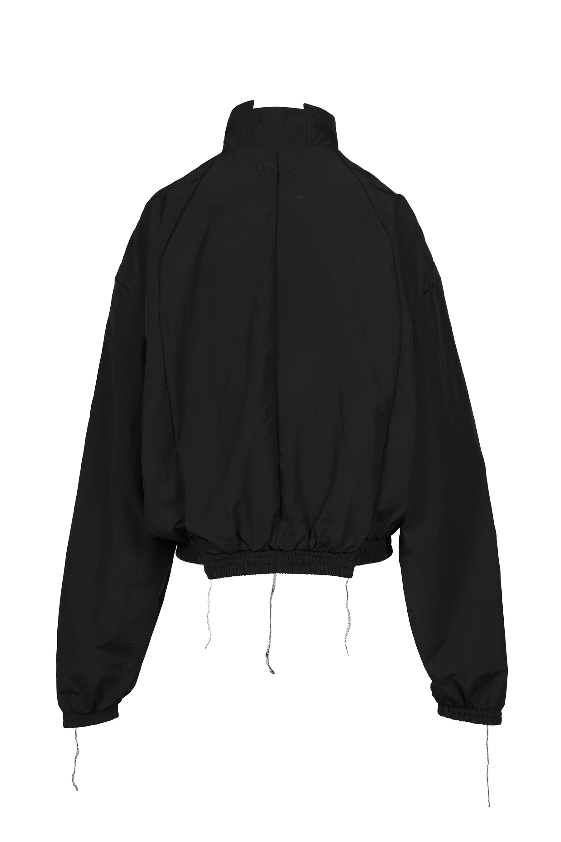 CUT-UP TRACKSUIT JACKET / BLK