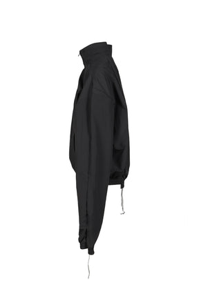 CUT-UP TRACKSUIT JACKET / BLK