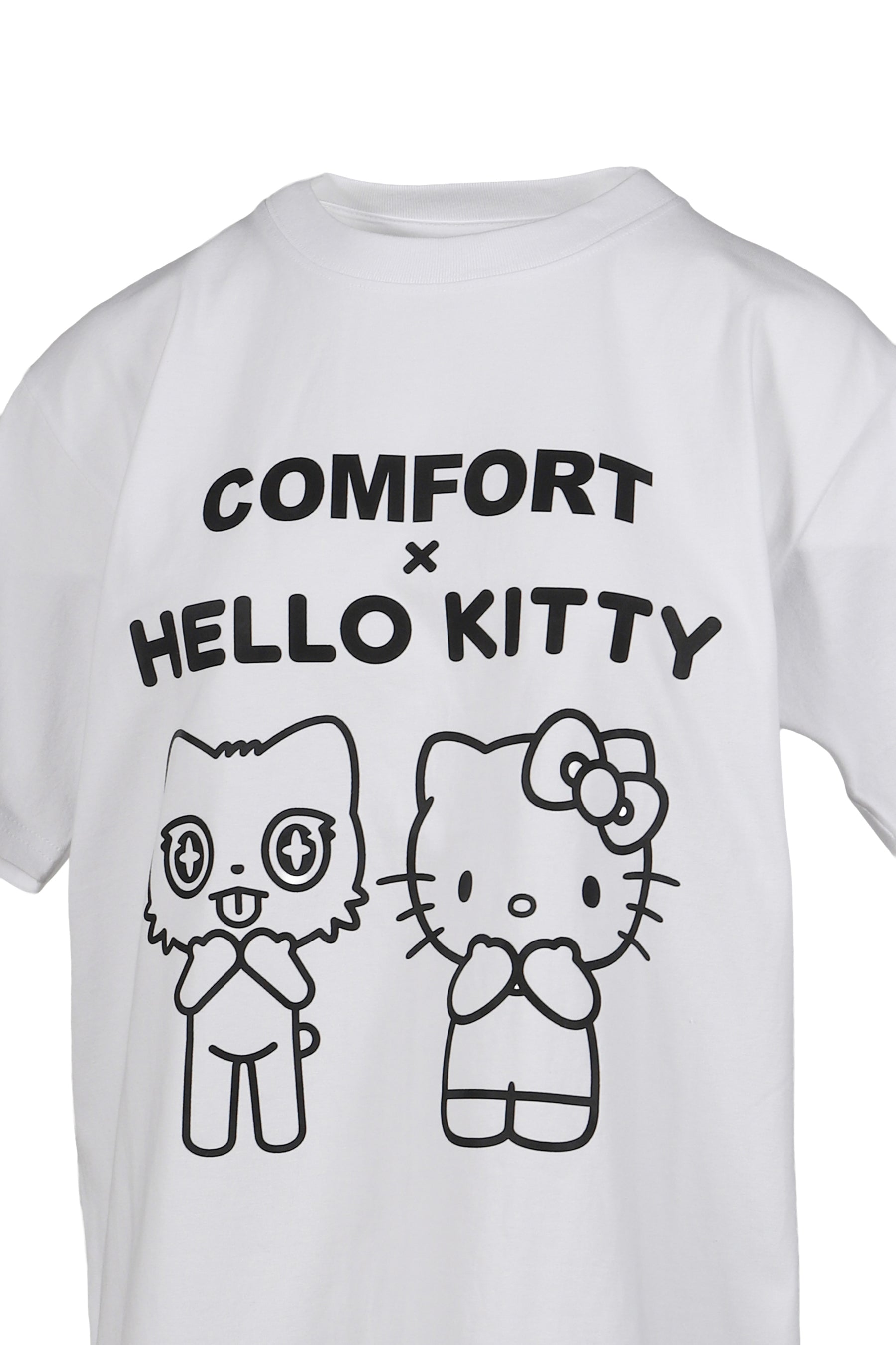 COMFORT × SANRIO CHARACTERS KT T-SHIRT / WHT