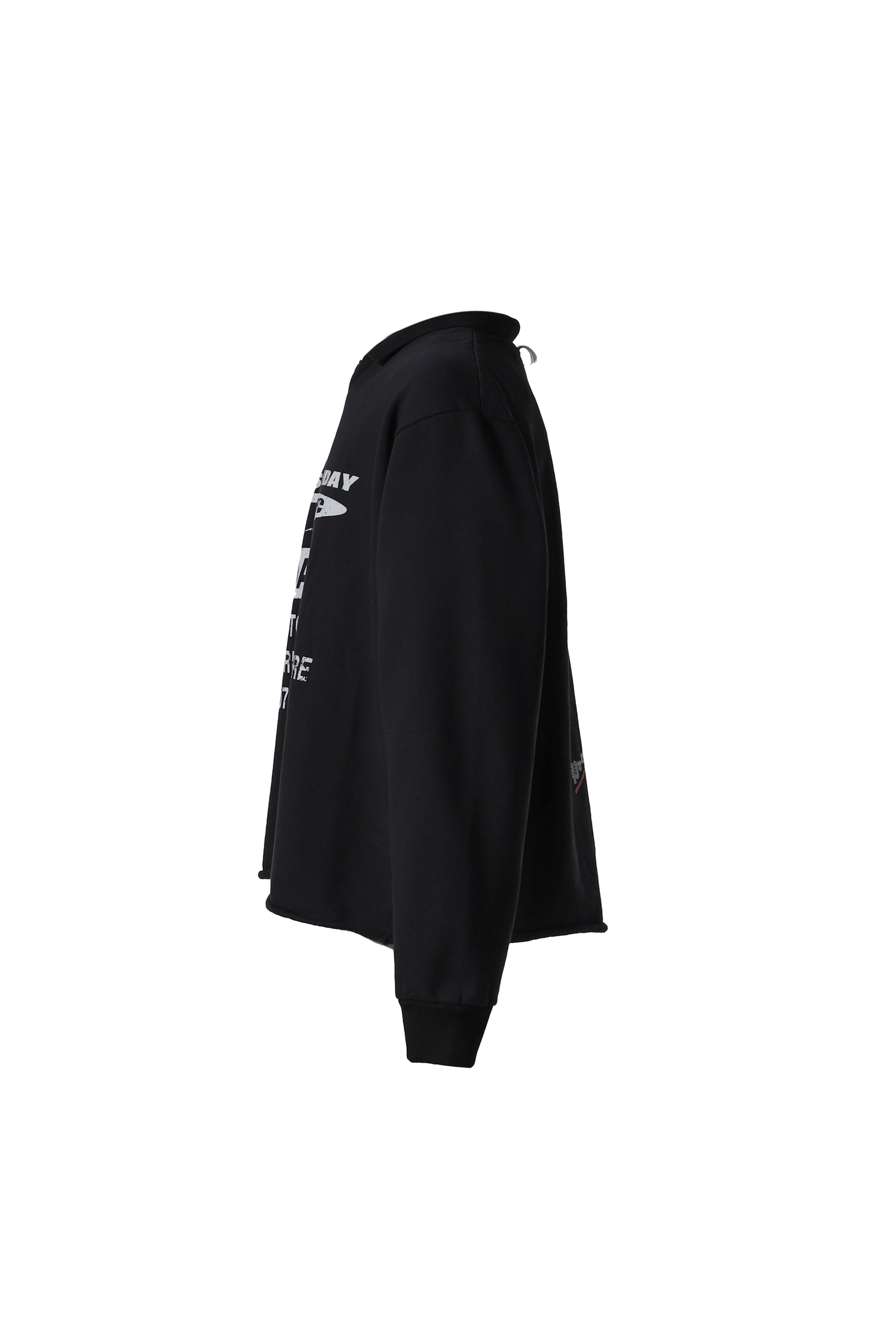 SHRUNKEN SWEATSHIRT / BLK