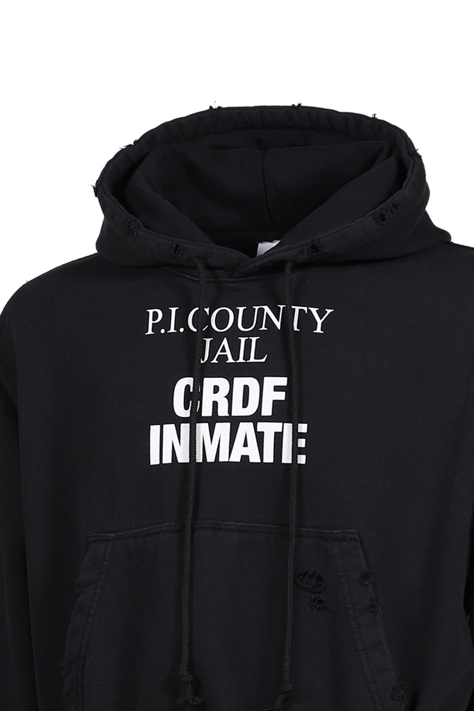 HYBRID SWEAT PANTS HOODIE / BLK