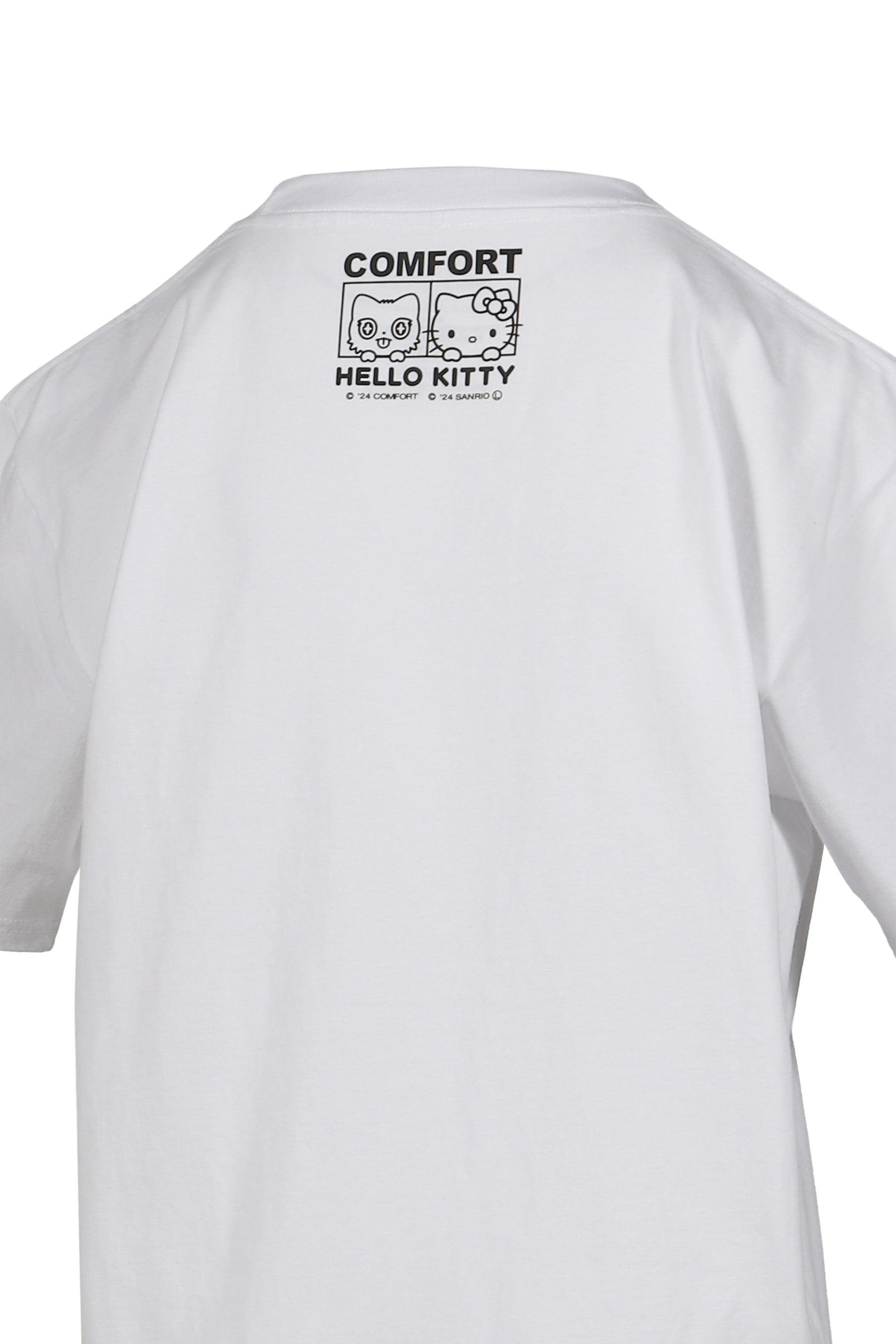 COMFORT × SANRIO CHARACTERS KT T-SHIRT / WHT