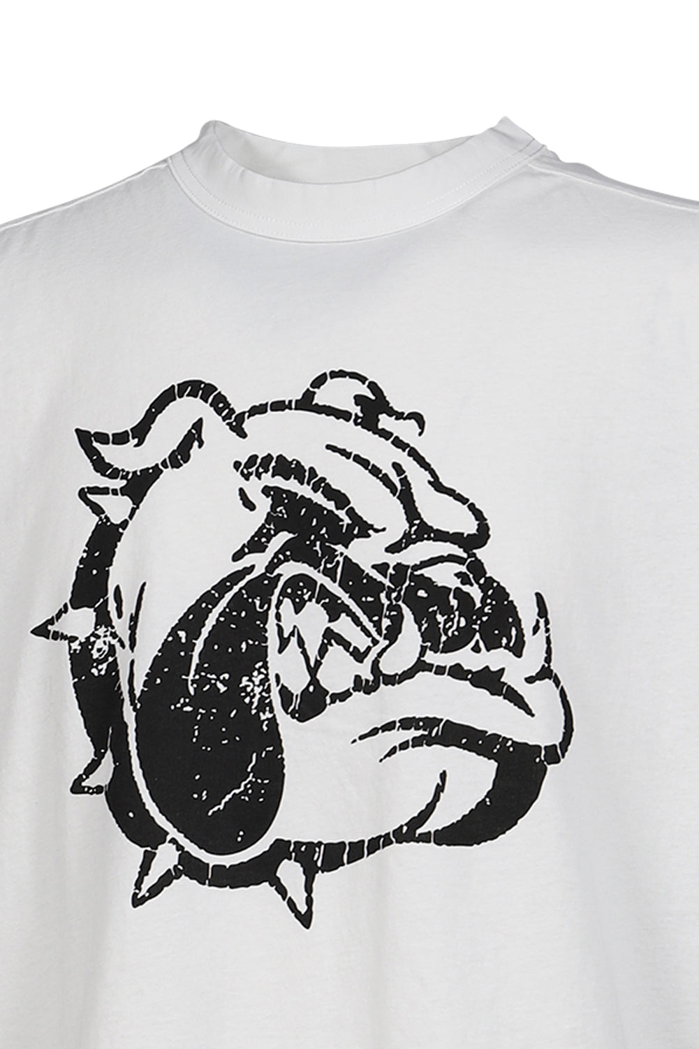 BULLDOG TEE / WHT