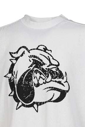BULLDOG TEE / WHT