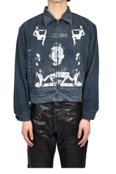 INITIATION INTO NOTHINGNESS MECHANICS JACKET / NVY