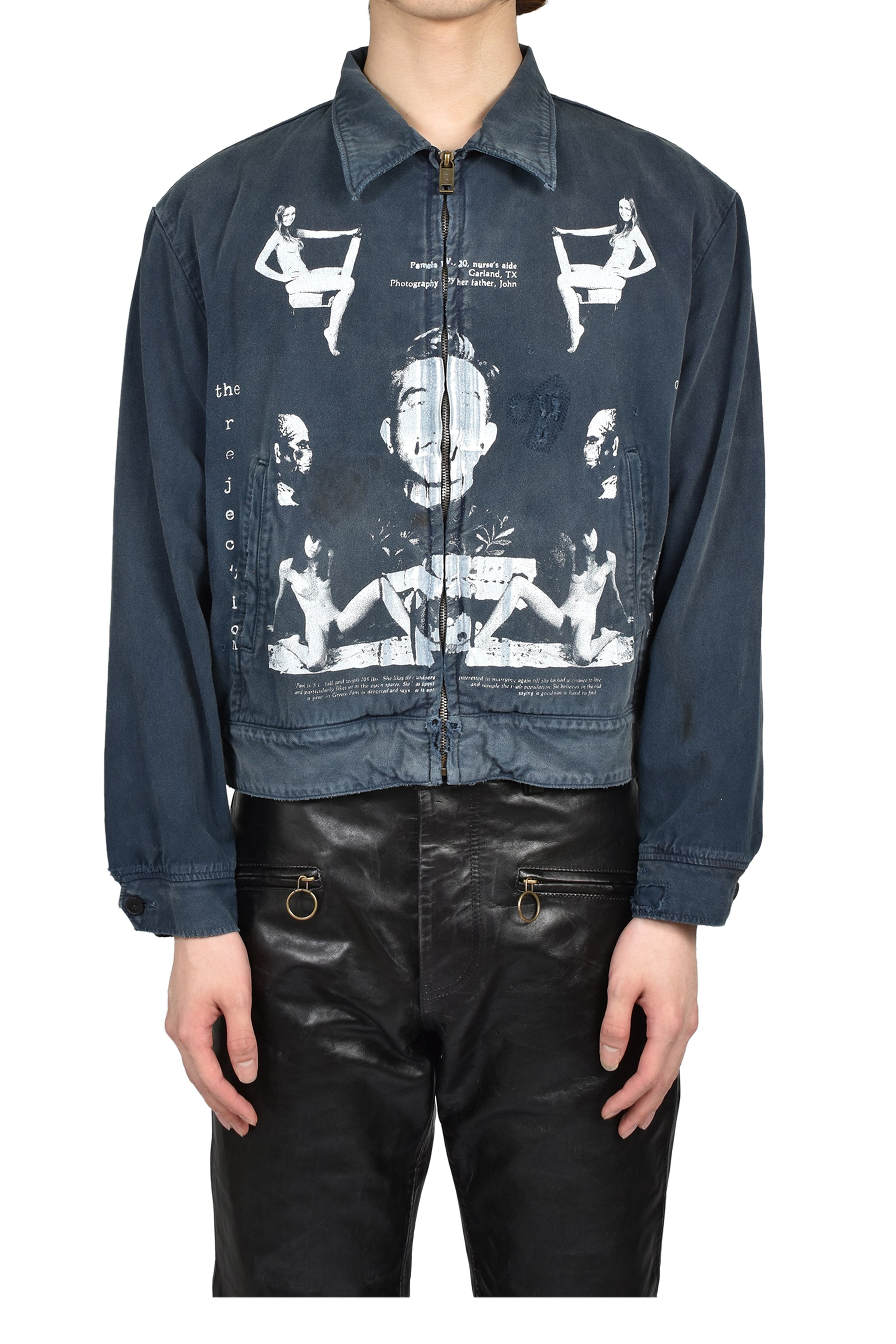 INITIATION INTO NOTHINGNESS MECHANICS JACKET / NVY