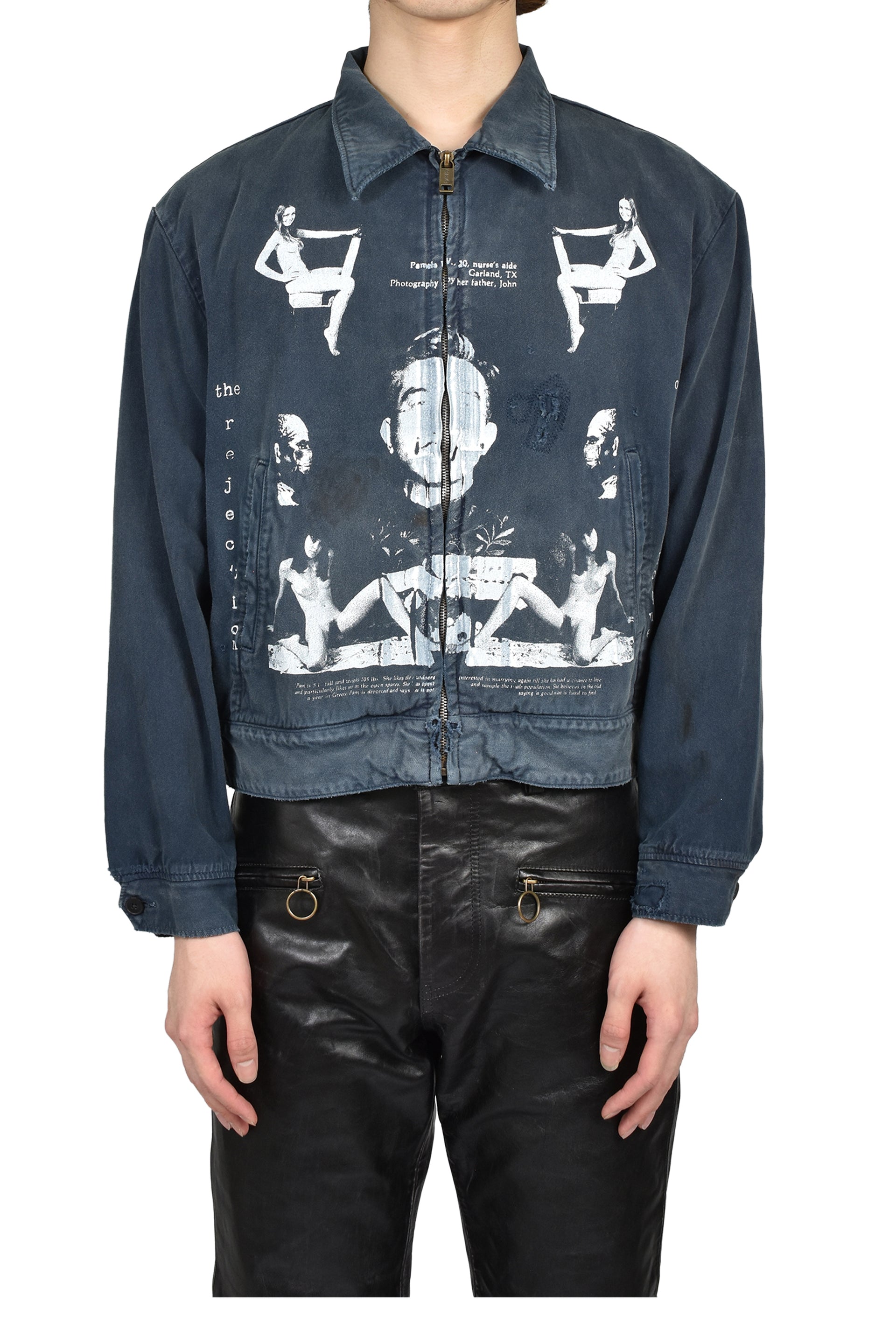 INITIATION INTO NOTHINGNESS MECHANICS JACKET / NVY