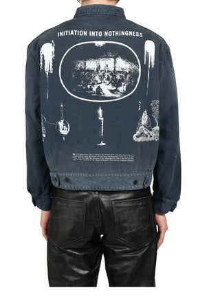 INITIATION INTO NOTHINGNESS MECHANICS JACKET / NVY