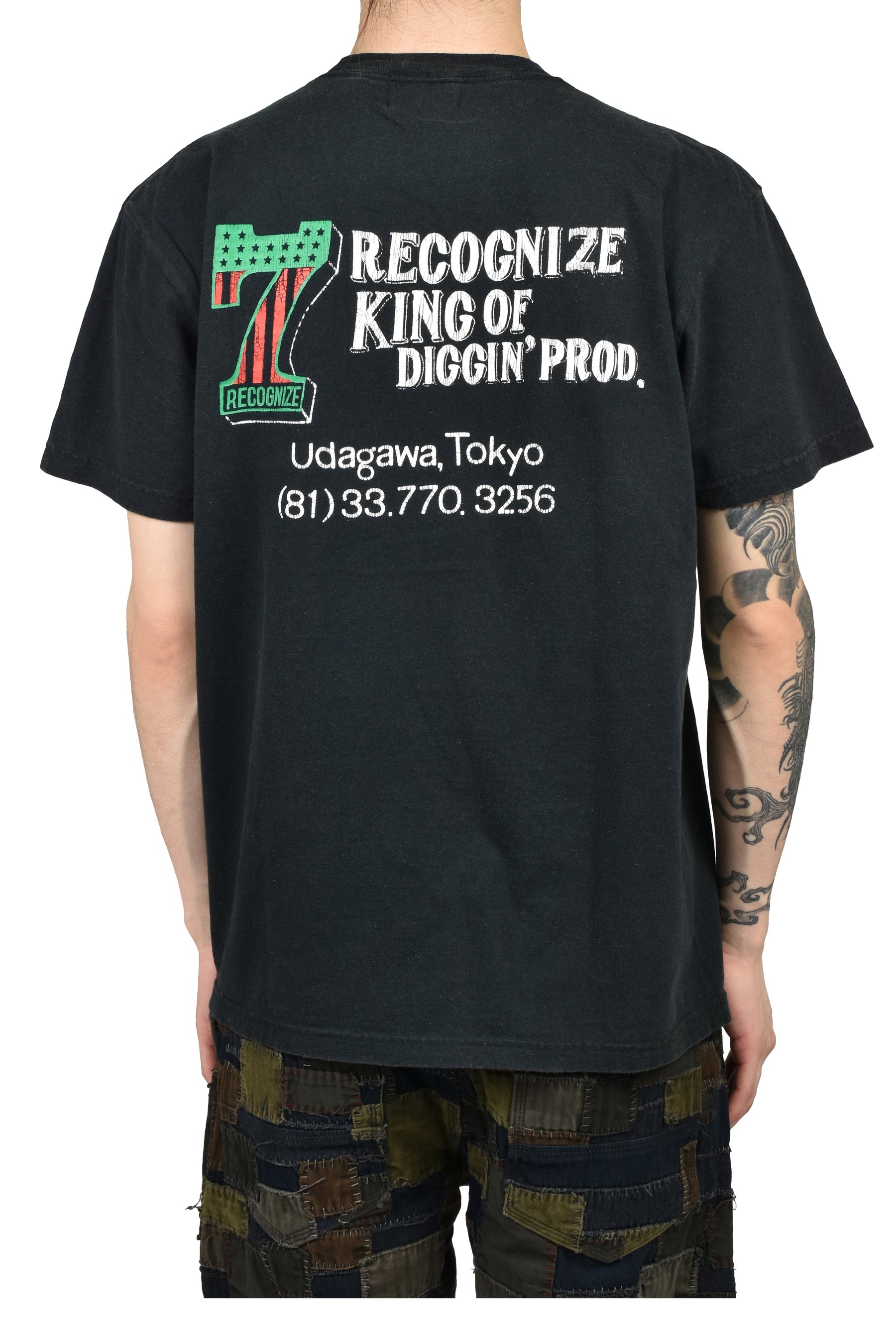 BOW WOW バウワウ SS26 #7 VINYL TEE AGED / BLK - NUBIAN ヌビアン