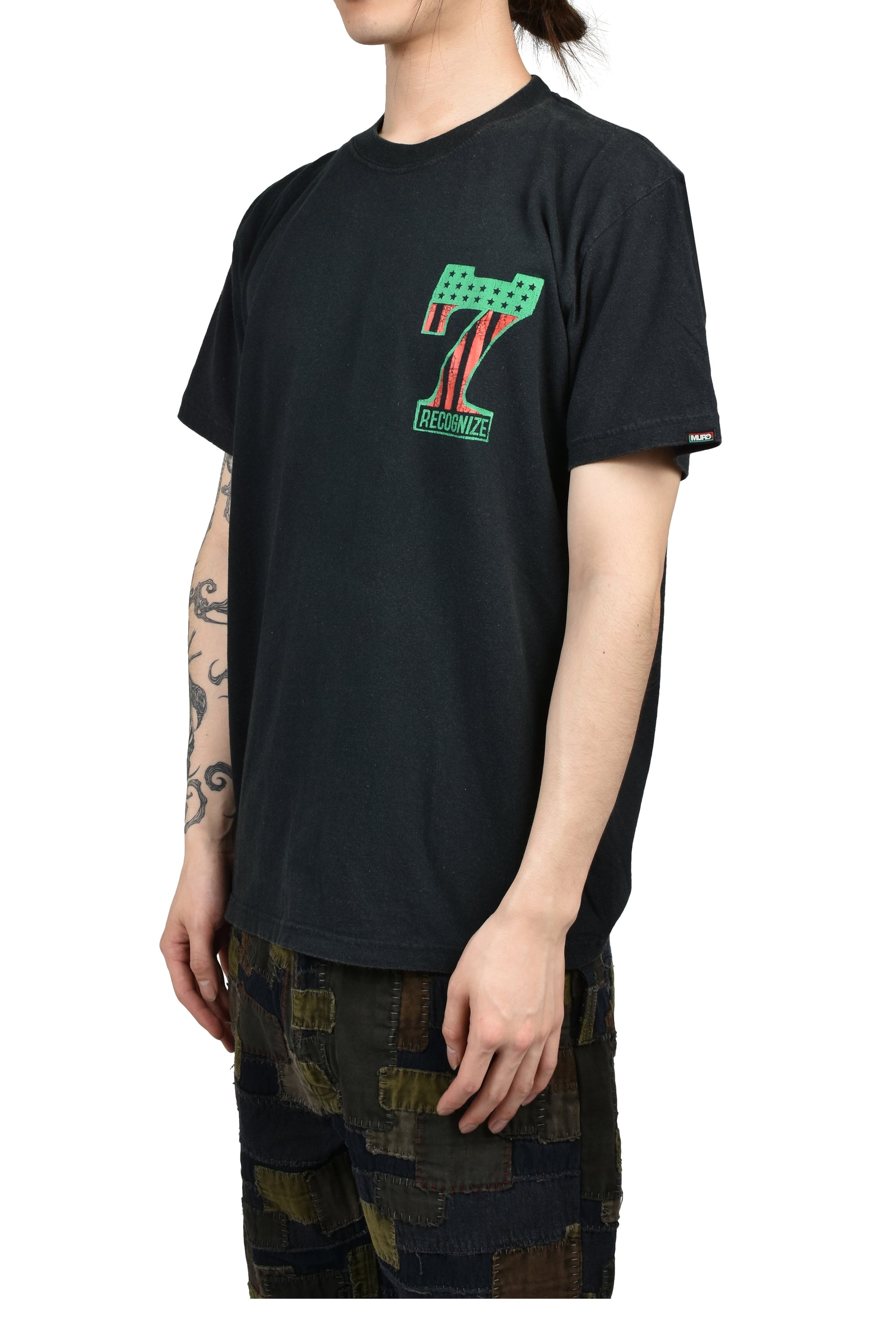 BowwowTシャツ BOW WOW SS26 #7 VINYL TEE AGED / BLK - NUBIAN