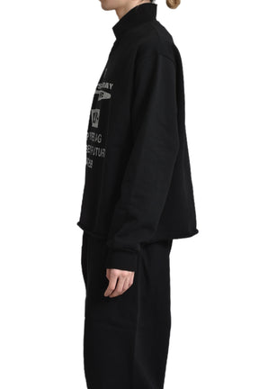 SHRUNKEN SWEATSHIRT / BLK