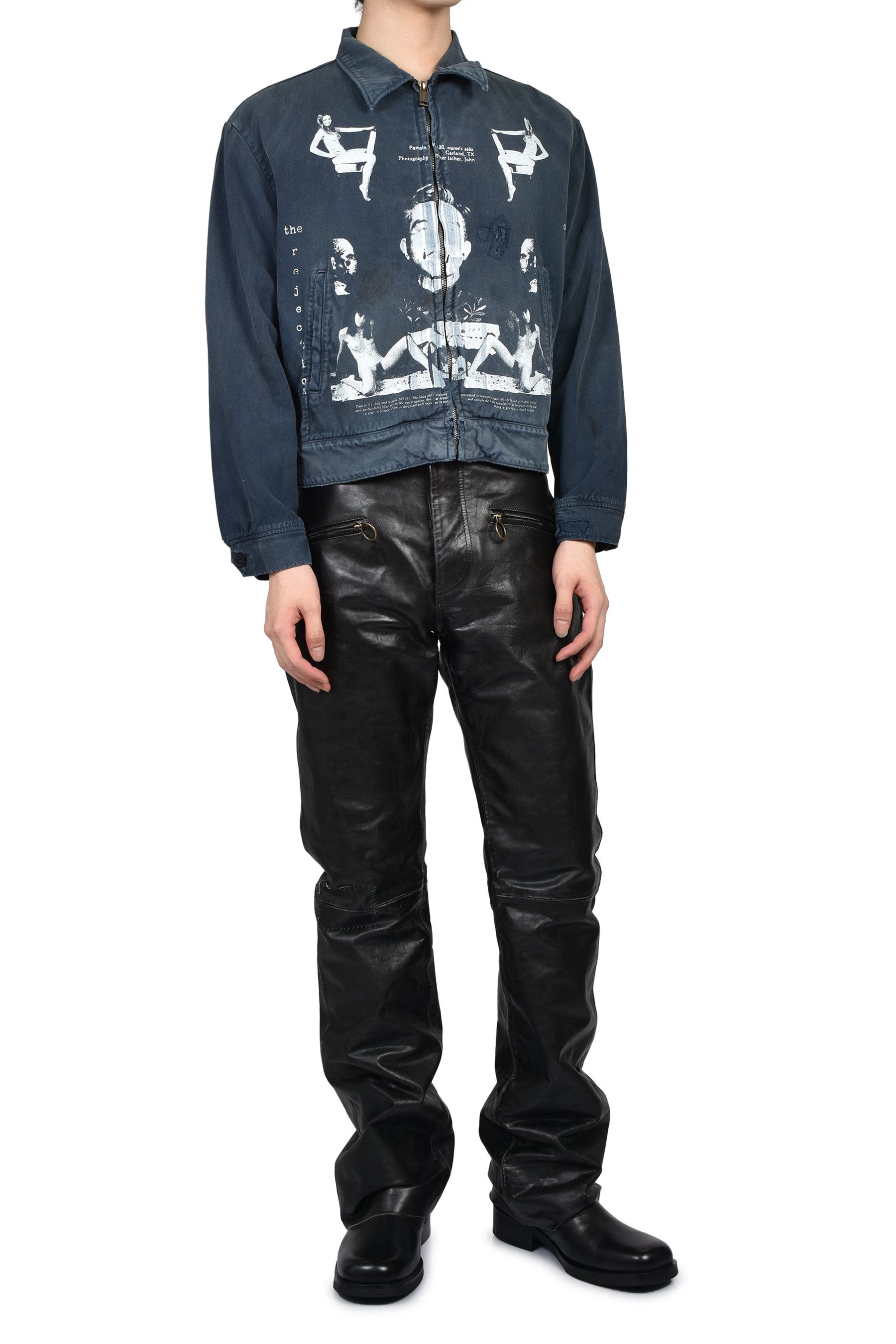INITIATION INTO NOTHINGNESS MECHANICS JACKET / NVY